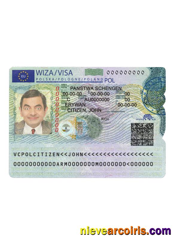 Poland Schengen visa version 2